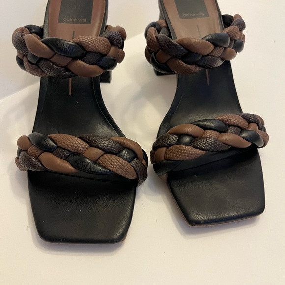 Dolce Vita Paily Braided Heeled Sandal - Picture 3 of 8